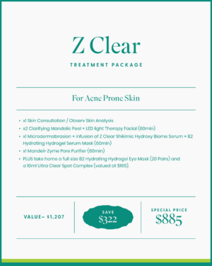 Z Clear Treatment Package (Save $322)